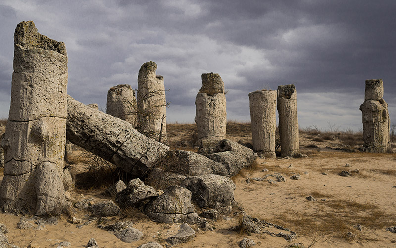 Stone desert, Bulgaria