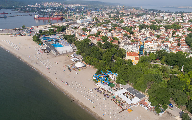 Varna during the summer